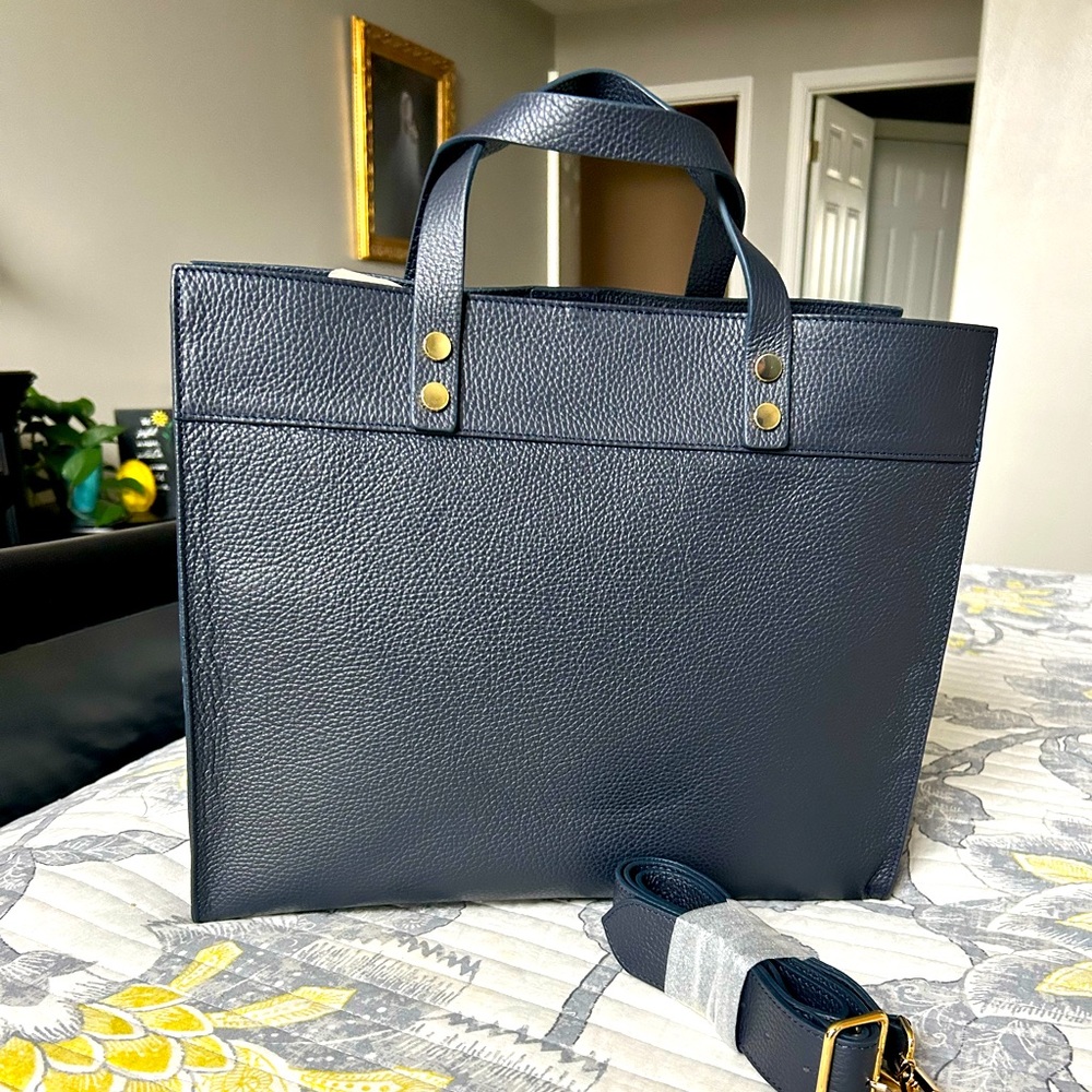 Mark & Graham Essential Leather Tote